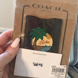 New Coach phone wallet